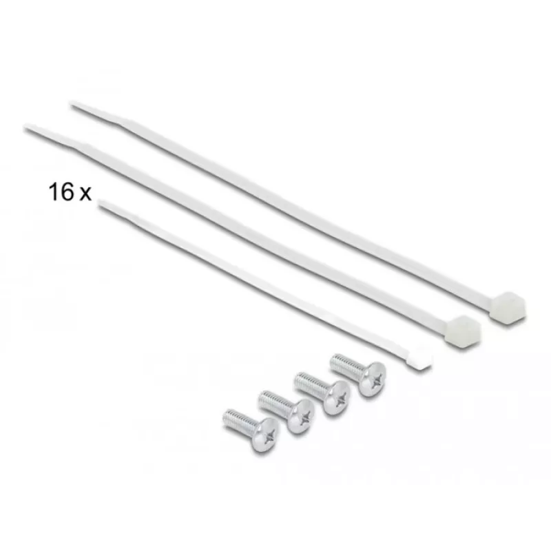 DeLOCK 66876 pataisos skydas 1U Cat6a juodas metalinis