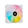 Corsair iCUE SP120 RGB ELITE Performance 120mm baltas PWM ARGB korpuso ventiliatorius (3 vnt. pakuotė)