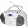 Nešiojama stereo sistema SENCOR SPT 3907 W — 14 W, CD/MP3, Bluetooth 2.1, FM imtuvas, USB, balta