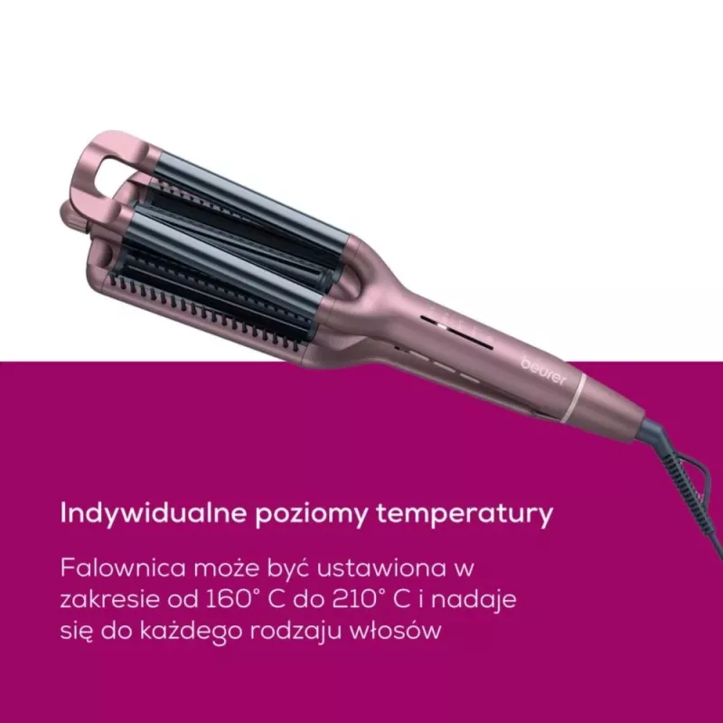 Plaukų formuotojas Beurer HT65 2-in-1 garbanojimo ir tiesinimo įrankis, modelis HT65