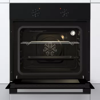 Gorenje orkaitė BO6615E01B | 60 L | elektrinė | EnamelClean | stumdomi mygtukai | 59,5 cm aukštis | 59,5 cm plotis | juoda