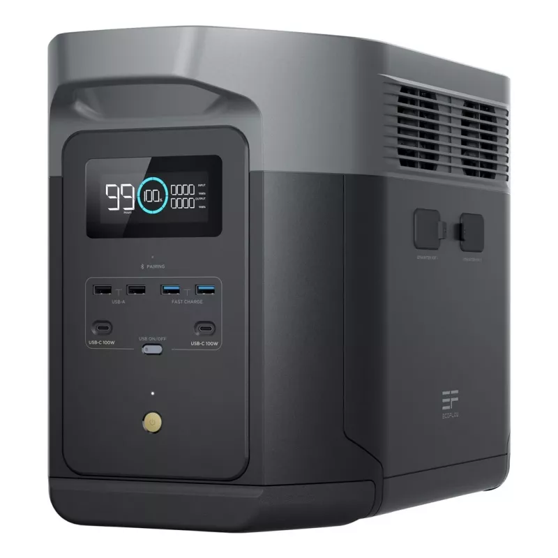 EcoFlow DELTA 2 Max nešiojama elektrinė (LiFePO4) 2400 W 23 kg