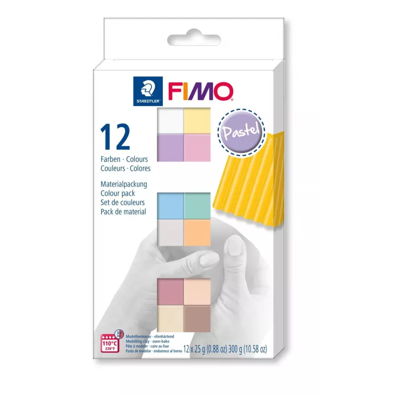 Modelino molis Staedtler FIMO 8023 C įvairios spalvos