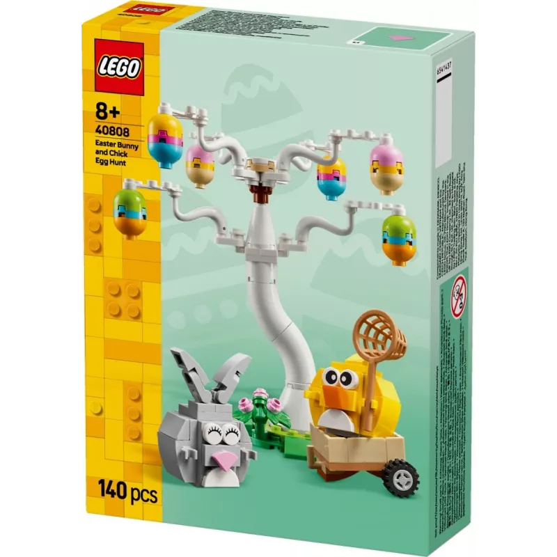 LEGO Blocks 40808 Velykų zuikis ir viščiukas kiaušinių medžioklė