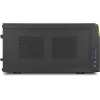 PC korpusas Sharkoon SHARK ZONE C10 Mini-ITX juodas, geltonas