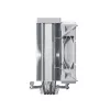 Oro aušintuvas CPU Montech NX400, 2x120 mm ventiliatoriai, baltas, 156×74×120 mm, TDP 270 W