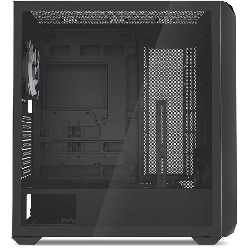 Sharkoon AK2 RGB Midi Tower juodas