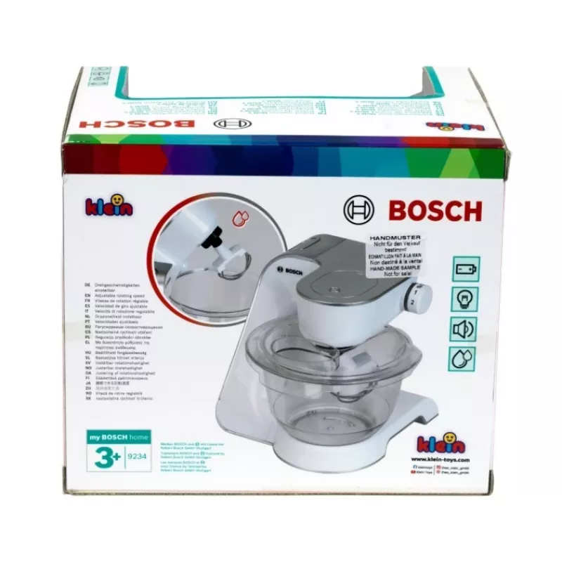 Virtuvės robotas KLEIN Bosch Silver 9234 – žaislinė prietaiso replika