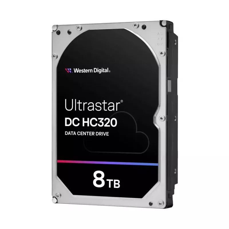 Vidinis 3,5 colio SAS kietasis diskas Western Digital Ultrastar DC HC320 8 TB, 7200 aps/min, 12 Gbit/s, 256 MB talpykla