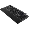 Mechaninė žaidimų klaviatūra Lenovo Legion K500 — pilno dydžio 104 klavišų USB, QWERTY JAV anglų, RGB apšvietimas, pilka/juoda