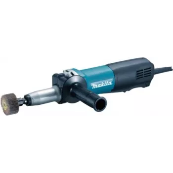 Makita GD0811C tiesinis šlifuoklis – 750 W, 75 mm, juodai-mėlynai-sidabrinis