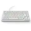 Klaviatūra Sharkoon SGK25 75% QWERTZ USB laidinė RGB LED balta