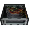Kompaktiškas ITX korpusas Inter-Tech ITX-601 Desktop juodas