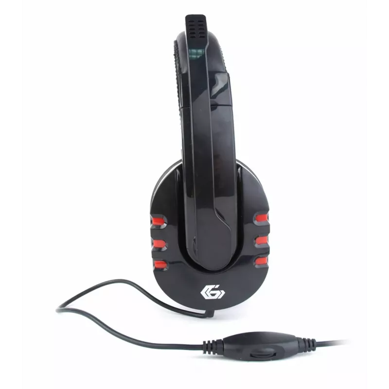 Gembird GHS-402 ausinės / headset Laidinės galvos juosta Žaidimų Juoda