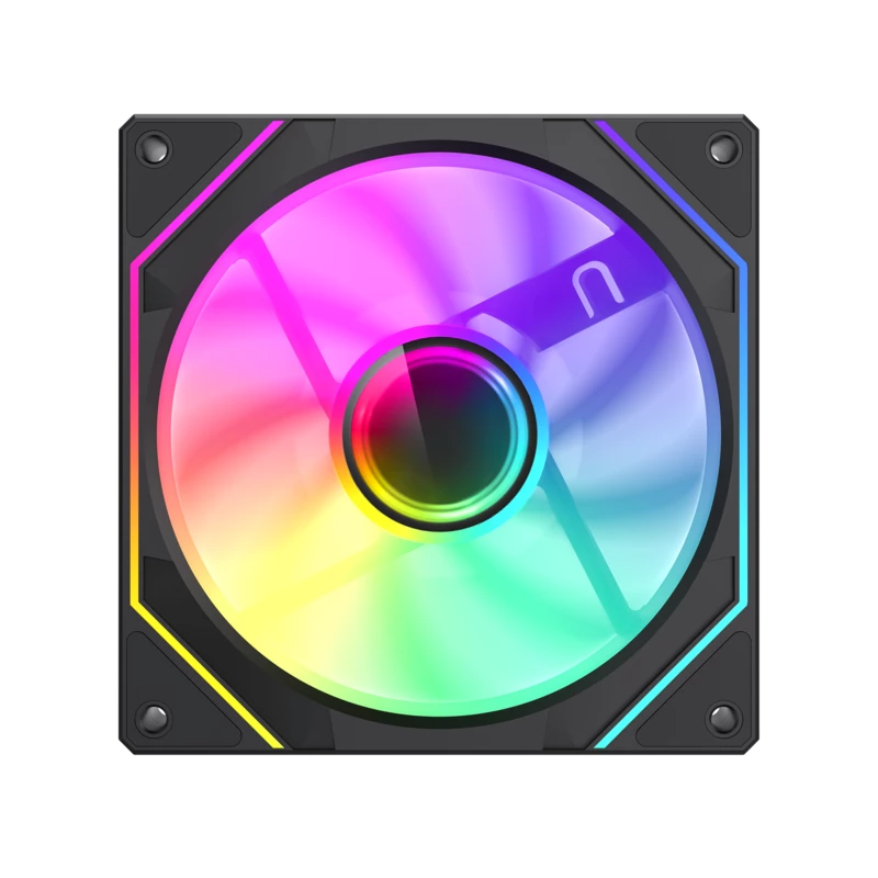 Gamemax FN12A-S8I 120 mm korpuso ventiliatorius, juodas