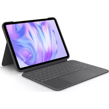 Klaviatūros dėklas Logitech Combo Touch QWERTY danų/suomių/norvegų/švedų Smart Connector grafitas
