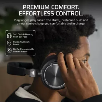 Ausinės CORSAIR Virtuoso Max Wireless Carbon