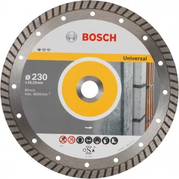 Pjovimo diskas deimantinis Bosch Standard for Universal 23 cm 22,2 mm 2,5 mm