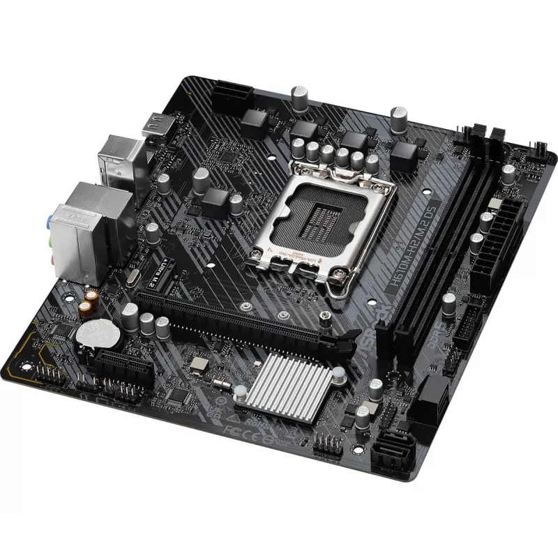 ASRock H610M-H2/M.2 D5 Micro-ATX pagrindinė plokštė