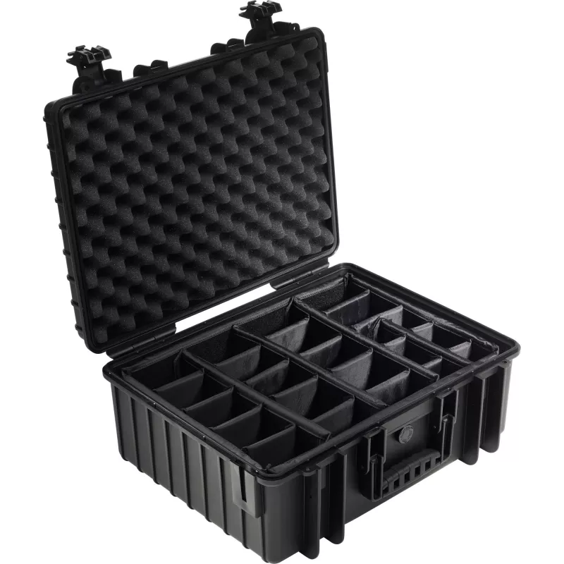 B&W Cases 6000/B/RPD portfelis iš polipropileno