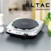 Vieno degiklio elektrinė kaitlentė Rommelsbacher ELTAC EK 18, 1500 W, sidabrinė metalinė