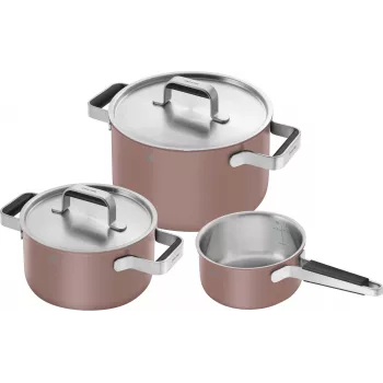 Puodų rinkinys ZWILLING PURE 3 vnt. 1028859 nerūdijantis plienas, tinka indukcijai