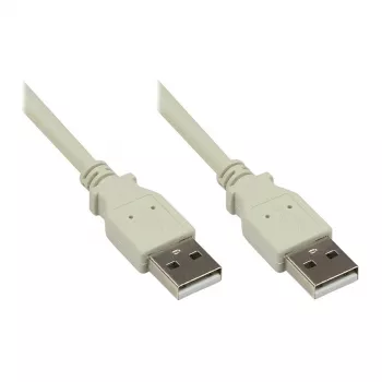 Good Connections USB2.0 laidas A-A pilkas 1,8m