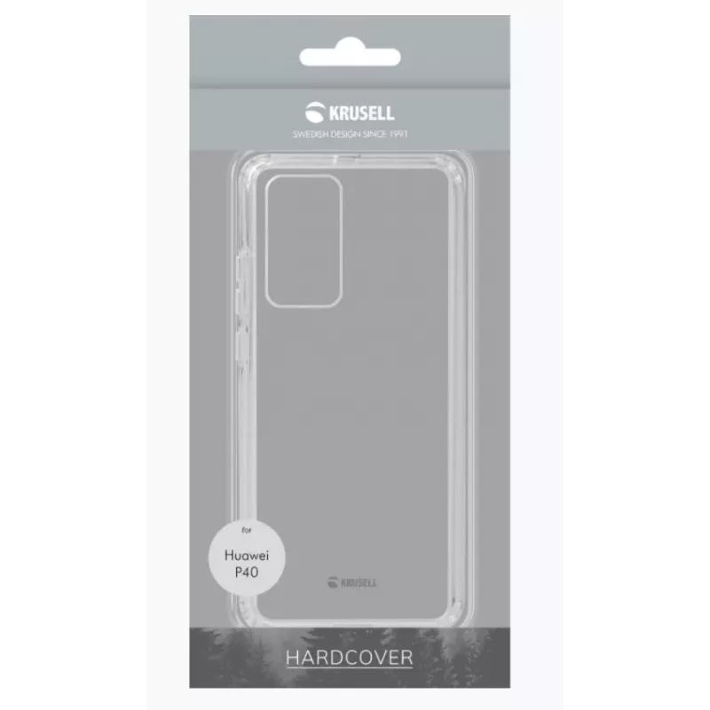 Skaidrus apsauginis dėklas Krusell Kivik Huawei P40