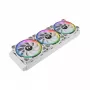 Kompiuterio ventiliatoriai THERMALTAKE TS120 EX RGB White 120mm (3 vnt.) aušinimui, PWM