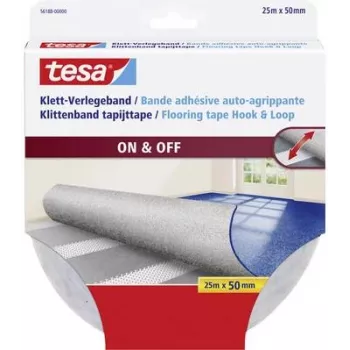 Lipnusis užsegimas Tesa 56188 — 25 m ilgio, 50 mm pločio, daugkartinė tvirtinimo juosta