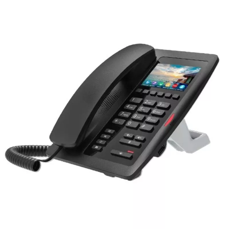 Fanvil H5W IP telefonas Juodas 2 linijos Wi-Fi