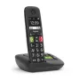 Gigaset E290A Analoginis/DECT telefonas su skambučio ID, juodas