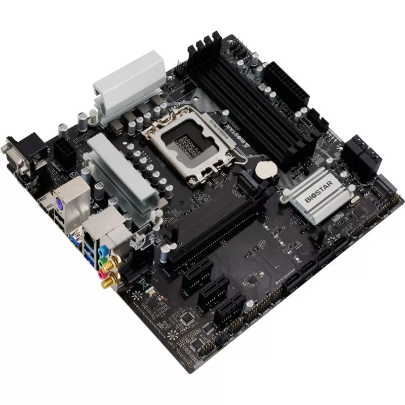 Pagrindinė plokštė Biostar B760MX2-E Pro D4 - B760 - Socket 1700 - Micro ATX