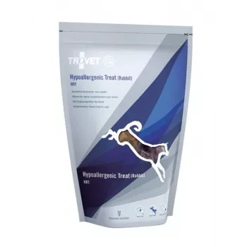 TROVET Hypoallergenic Treat HRT su triušiena – šunų skanėstas – 250g