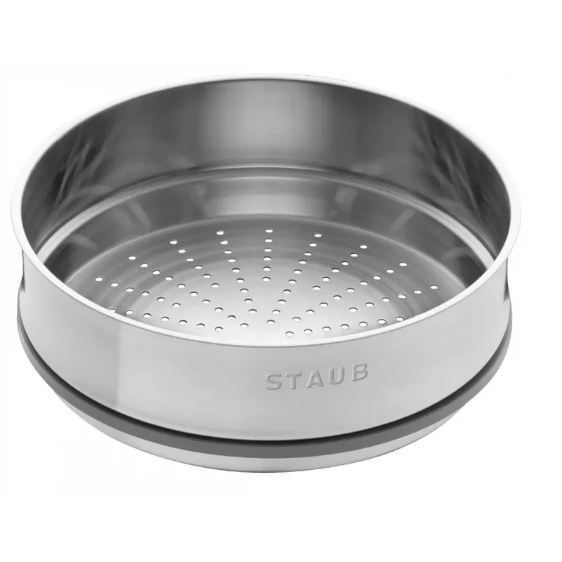 STAUB La Cocotte ketaus apvalus puodas su intarpu 40508-819-0 - 3,8 l, grafitas