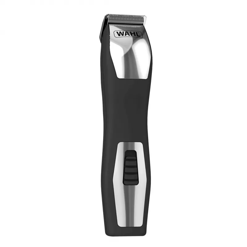 Trimeris Wahl GroomsMan Pro juodas nerūdijantis plienas 0.7 mm 3 cm