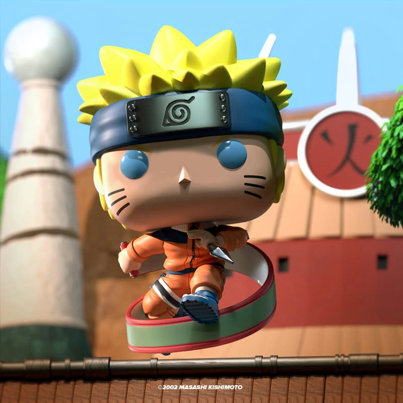 Funko POP Naruto Uzumaki su Ritiniu, kolekcinė figūrėlė, Anime & Manga
