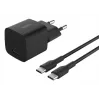 Vidinis AC kroviklis Belkin BoostCharge 25W USB-C PD/PPS, 1 m laidas, juodas