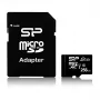 „Silicon Power Elite“ 256GB microSDXC UHS-I Class 10 U1 85MB/s atminties kortelė su SD adapteriu