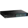 TRENDnet TPE-TG182 - 16 prievadų Gigabit PoE+ jungiklis su 2 SFP lizdais - montuojamas į stelažą - PoE+ (240 W)
