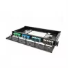 DeLOCK Fiber Optic Splice Cassette 24 pluoštai balta pilka plastikinė 179x100x9mm