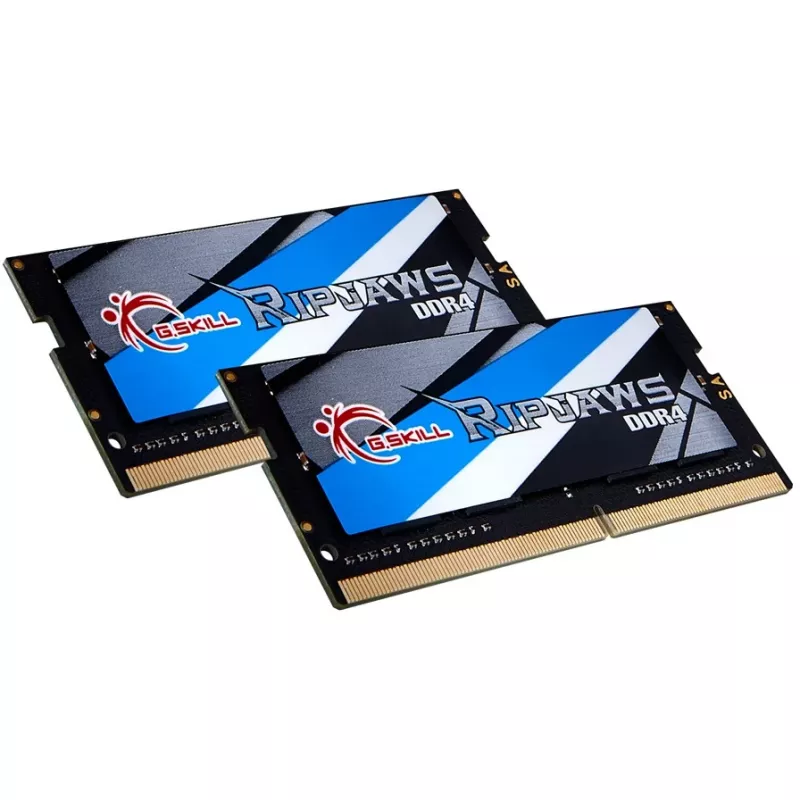 SO-DIMM 32 GB DDR4-2666 (2x 16 GB) Dual-Kit, Arbeitsspeicher F4-2666C19D-32GRS, Ripjaws