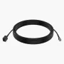 Jungiamasis laidas Axis TU6007-E juodas 8m universalus 4 vnt.