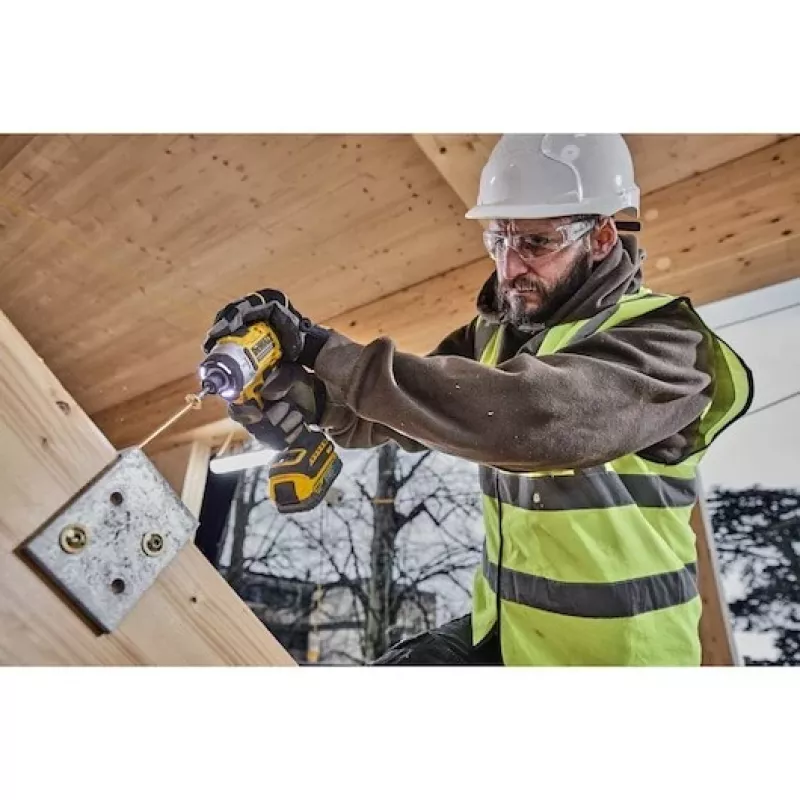 DeWALT DCF860N-XJ suktuvas/impulsinis suktuvas 3800 RPM Juoda, Geltona