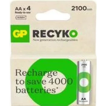 Įkraunama AA baterija GP ReCyko Mignon 2100 mAh 1,2 V (NiMH)
