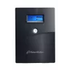 Nepertraukiamo maitinimo šaltinis PowerWalker VI 3000 SCL FR 3 kVA / 1,8 kW, Line-Interactive, 4x E tipo lizdai, 18 Ah baterija (2×12 V)