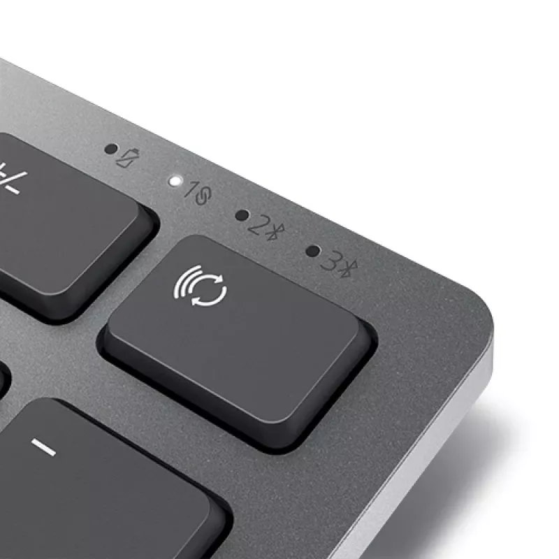 Belaidis klaviatūros ir pelės rinkinys Dell KM7321W Titan Grey su baterijomis