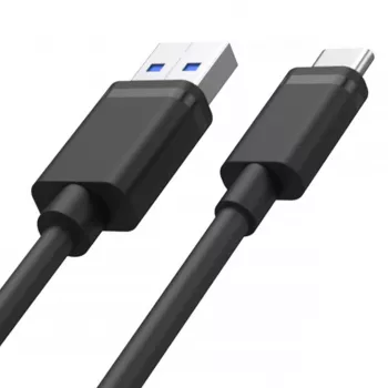 UNITEK USB laidas USB-A — USB-C 25CM, Y-C480BK