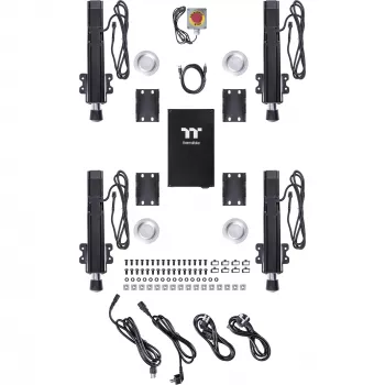 GM5 3DOF judesio sistema GSC-GM5-MSASBB-22, stovas juodas, skirta GR500 lenktynių simuliatoriaus rėmui ir GF500 skrydžio simuliatoriaus rėmui