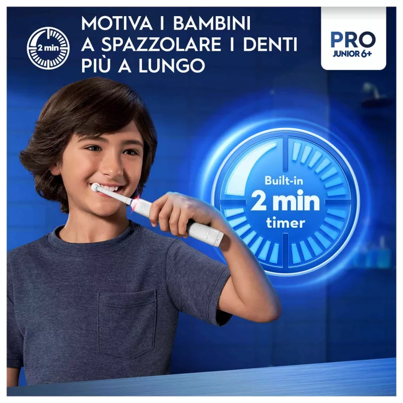 Sukamasis dantų šepetėlis Oral-B PRO Junior Frozen